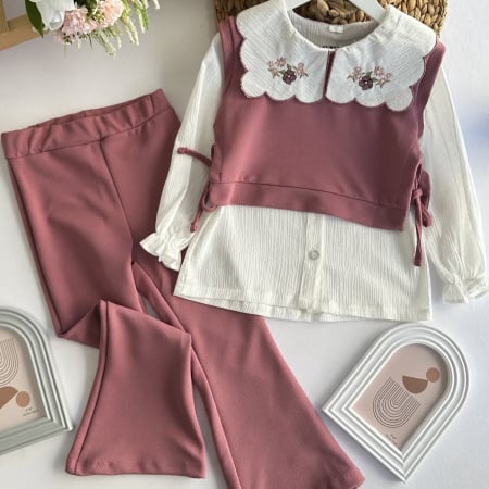 Seturi fetite 0-2 ani - Set elegant fete