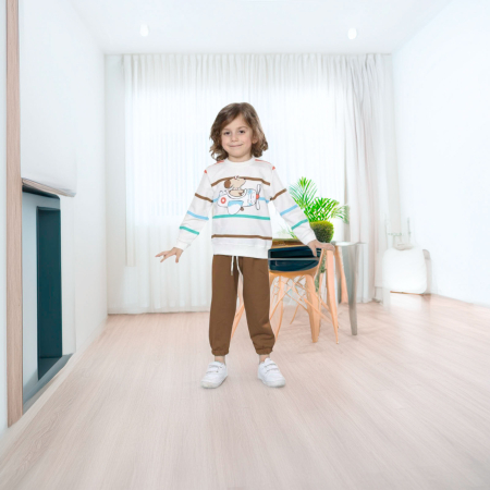 Set pentru Băieței – Bluziță cu Avion și Pantaloni Asortați [1]