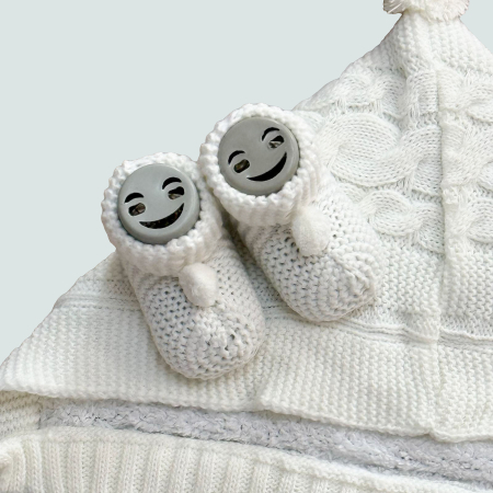 Set tricotat cu sac calduros de iarna [4]