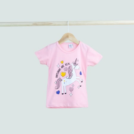 Tricouri - Tricou fetite cu unicorn