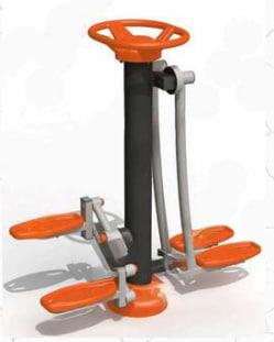 Городское оборудование - Фитнес-аппарат ""Разгибание ног-Степпер"