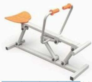 Городское оборудование - Фитнес-аппарат для гребли