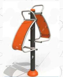 Городское оборудование - Двойной фитнес-аппарат ’’Пресс”