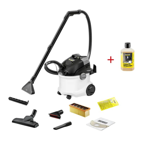 Пылесосы - Пылесос Karcher + очиститель ковров, белый