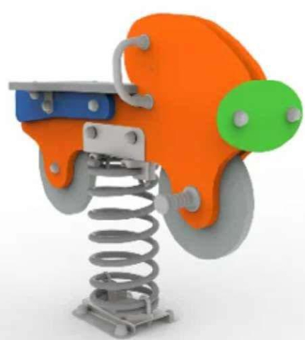 Echipament sportiv - Balansoar Elicoidalic