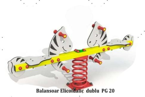 Echipamente Urbane - Balansoar Elicoidalic dublu 