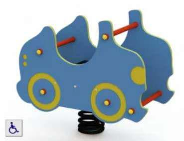 Echipament sportiv - Balansoar Elicoidalic mașină dublu