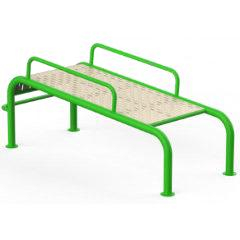 Спортивное оборудование - Металлическая скамья для пресса