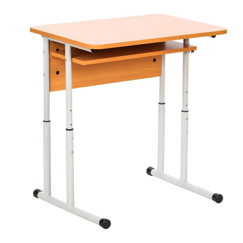 Mese - Banca scolara individuala pe cadru rotunda