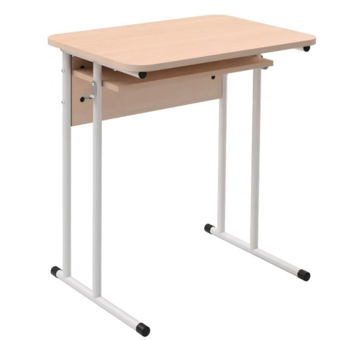 Mese - Banca scolara individuala pe cadru rotunda