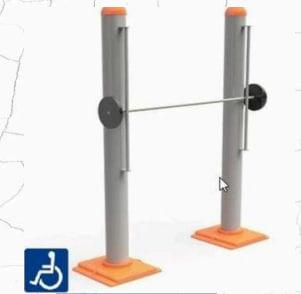 Городское оборудование - "Штанга (10 кг)"