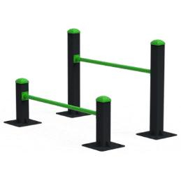 Фитнес-оборудование - Двойной турник для равновесия