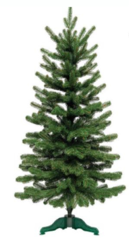 Brazi și decor de Crăciun - Brad Elvetian