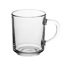 Vase și ustensile de bucătărie - Cană transparentă 250 ml