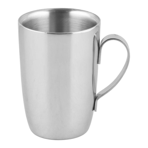 Vase și ustensile de bucătărie - Cana inox Grunberg, pereti dubli, 250 ml, lucios