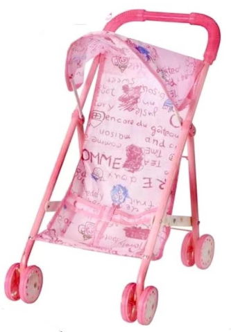 Jucării - Cărucior pentru păpuși ChiToys 