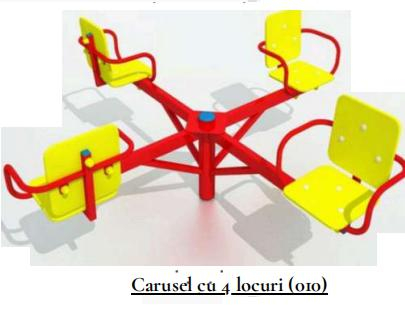 Carusel - Carusel cu 4 locuri 