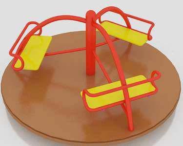 Спортивное оборудование - Карусель на 6 мест