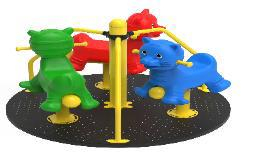 Carusel - Carusel cu figurine de pisici