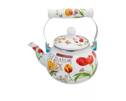 Посуда и кухонные принадлежности - Эмалированный чайник 2,5 л мод