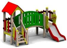 Terenuri de joacă - Complex de joacă Mini 22