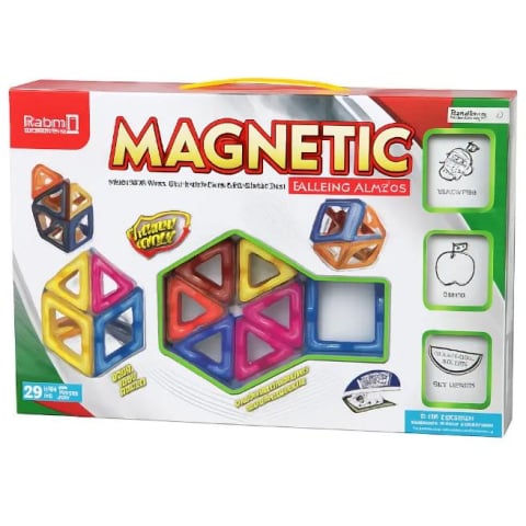Jucării - Constructor magnetic, 20 elemente