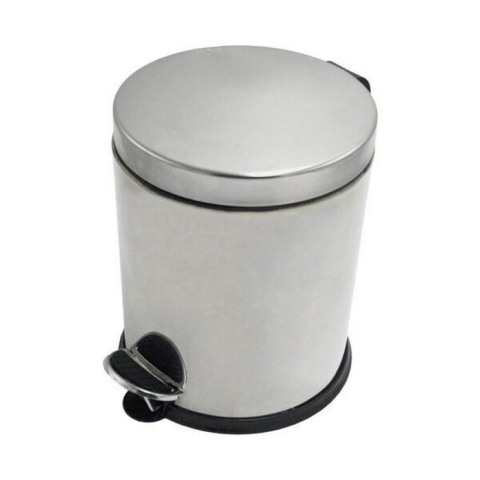 Урны - Мусорное ведро с педалью, нержавеющая сталь 12 л