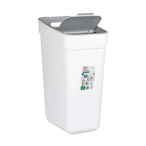Урны - Корзина для мусора 30 л, белая