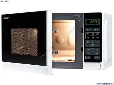 Духовые шкафы - Микроволновая печь Sharp R242WW, белый