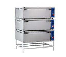 Utilaje și echipamente Horeca - CUPTOR ELECTRIC CU VATRA PENTRU PANIFICATIE, 3 SECTII 