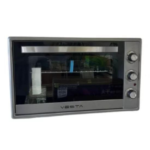 Духовые шкафы - Электрическая печь Vesta KSF-70CTL/BL Черная (70 л)