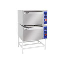 Cuptoare Profesionale - Cuptor gastronomic  2 secții GN1/1