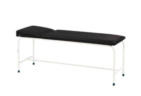 Мебель из нержавеющей стали - Медицинская кушетка для осмотра (черная)