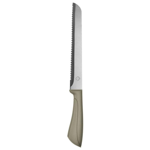 Tacânuri - Cutit din inox pentru paine Grunberg, Lungimea totala 32.3 cm, Lama 19.8cm Grosime 1.5 mm
