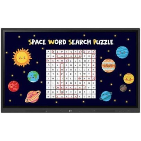 Robotică - Display inter1 educational (tabla inter1a) LG 65TR3DK,65, 390 nit (tipic), 440 nit (maxim), UHD, 64GB (Storage) / 8GB (RAM), Android 13