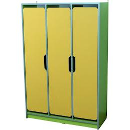 Dulapuri - Dulap Vestiar din 3 compartimente