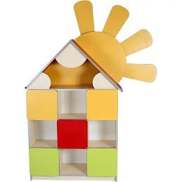 Dulapuri - Dulapior "Poienita cu flori- Casuta