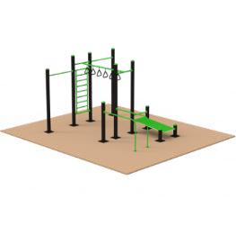 Фитнес-оборудование - Уличное тренировочное оборудование – Набор 2