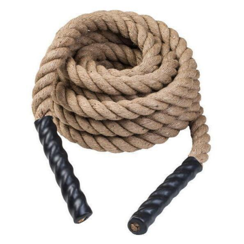 Echipamente Urbane - Echipament sportiv inSPORTline Franghie funie tragere 9 m d=40 mm juta crossfit