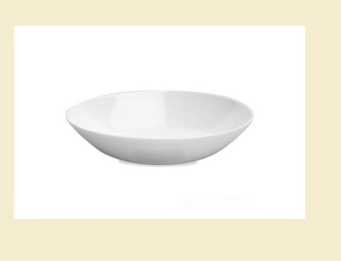 Тарелки - Глубокая керамическая тарелка 20,5"