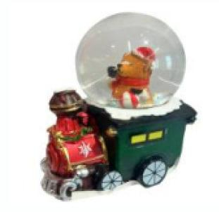 Дом и сад - Декоративный рождественский шар с Дедом Морозом