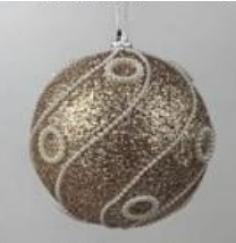 Casă și grădină - Glob gold 8cm