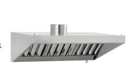 Utilaje și echipamente Horeca - HOTA DE PERETE PENTRU TAVANE JOASE 1000x900x350 mm 