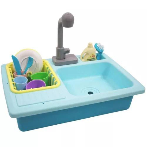 Jucării - Icom CA066376 Set de jocuri "Chiuveta cu accesorii"