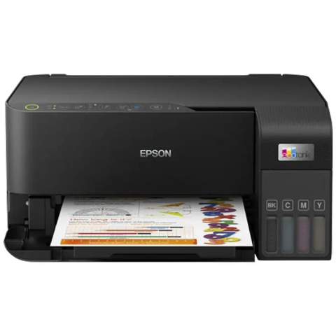 Electronice - Inkjet Imprimantă Epson MFD EcoTank L3550 Negru