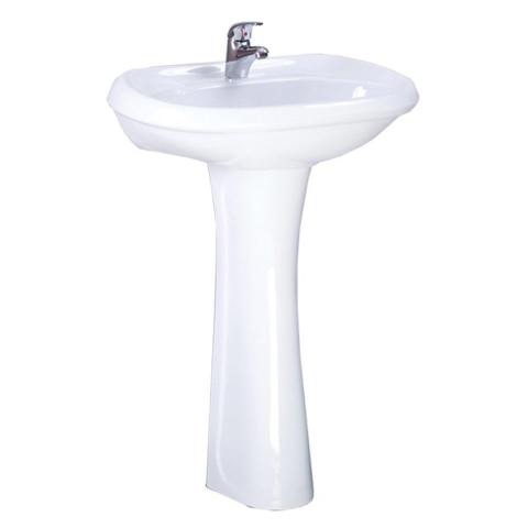 Дом и сад - Раковина с пьедесталом 48x41x85 см