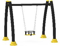 Качели - Индивидуальные изогнутые качели для ребенка