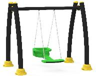 Качели - Индивидуальные изогнутые качели для родителя