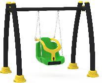 Качели - Индивидуальные изогнутые качели для людей с ограниченными возможностями