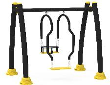 Качели - Изогнутые качели для младенца и родителя